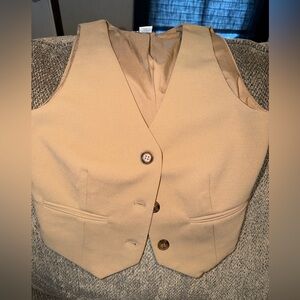 Women's Tan Vest
